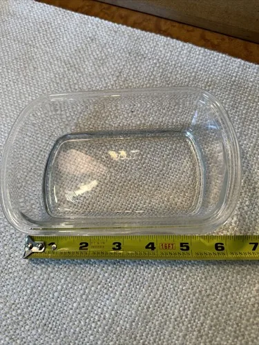 Pyrex glass loaf baking dish