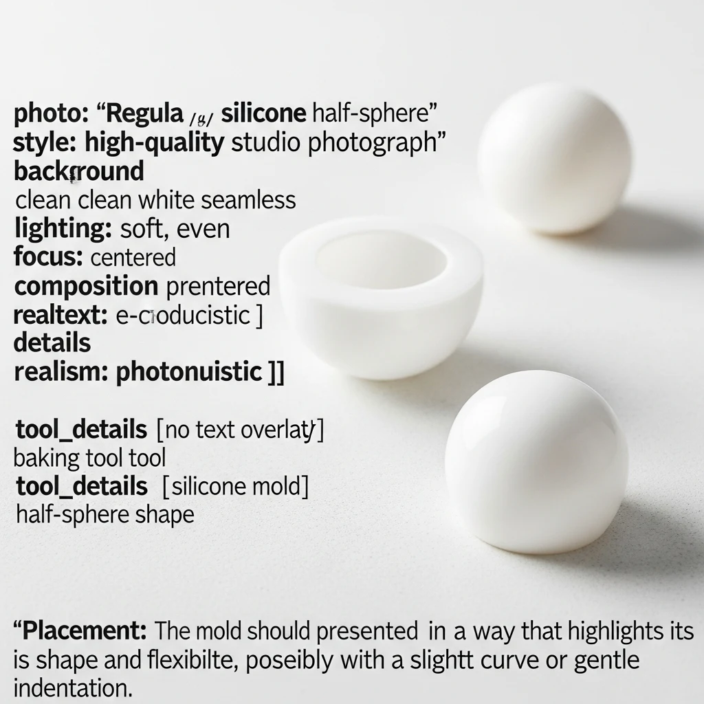 Regula silicone mold half-sphere thumbnail 2
