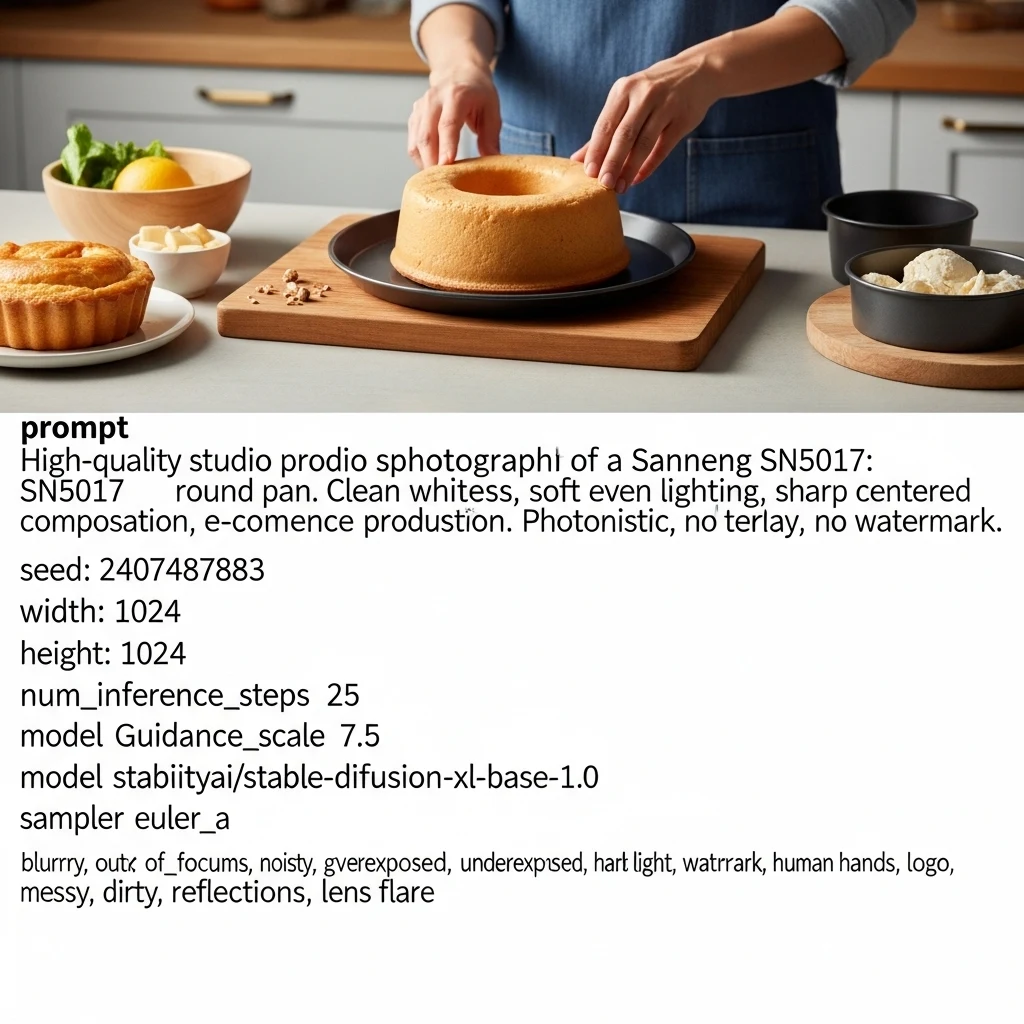 Sanneng SN5017 round cake pan