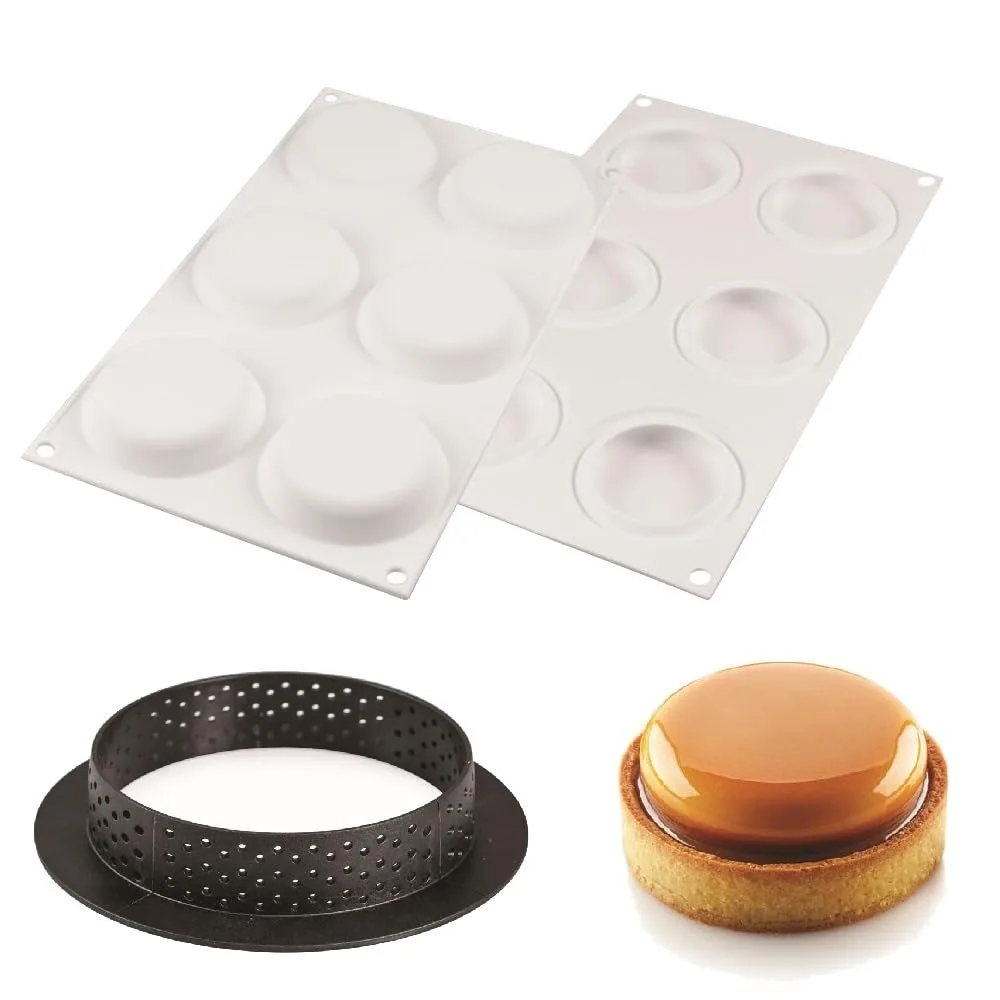 Silikomart tarte ring mold