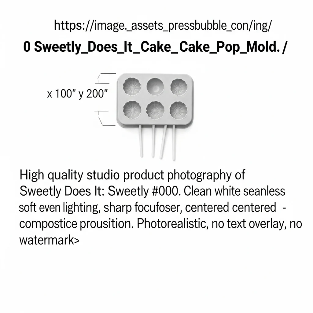 Sweetly Does It cake pop mold