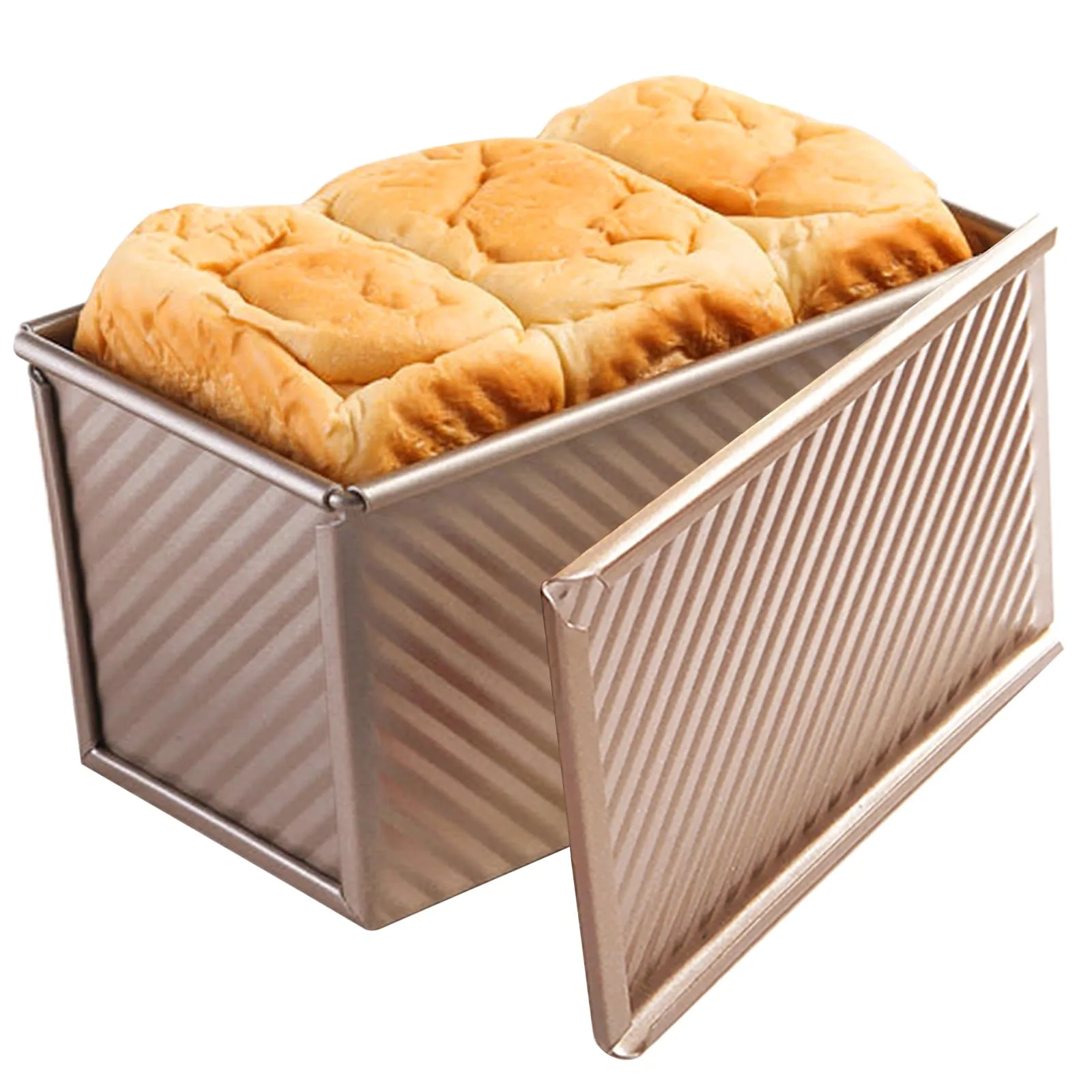 USA Pan loaf pan corrugated